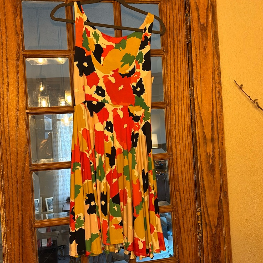 Reversible Floral Print Dress